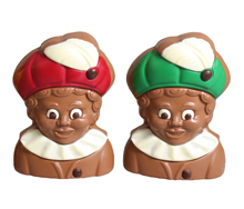 Callebaut Chocolade - Sinterklaas - Piet Gezicht