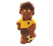Callebaut Chocolade - Sinterklaas - Voetballer (Geel)